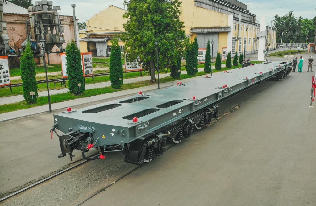 Скоростная железнодорожная платформа СТМ испытана на рекордной для России скорости 154 км/ч