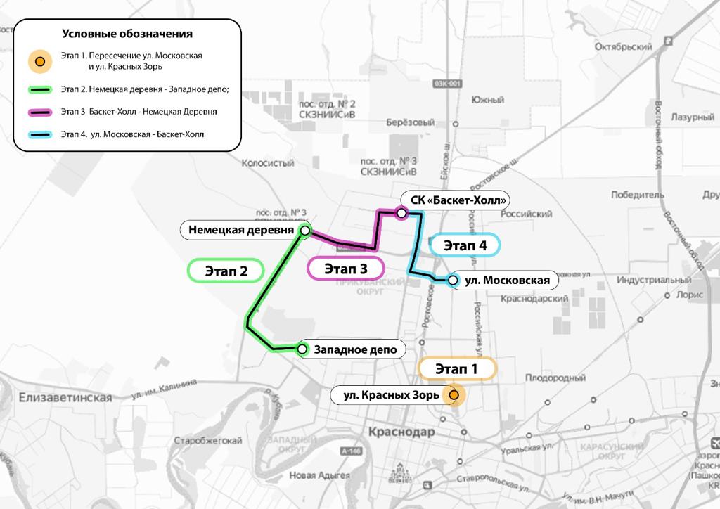 «Синара – ГТР Краснодар» заключила соглашение о развитии трамвайной сети в западной части Краснодара