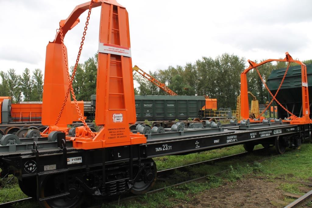 Sinara Transport Machines Has Fulfilled an Order for Production of 125 PM-820 Platforms for the Russian Railways