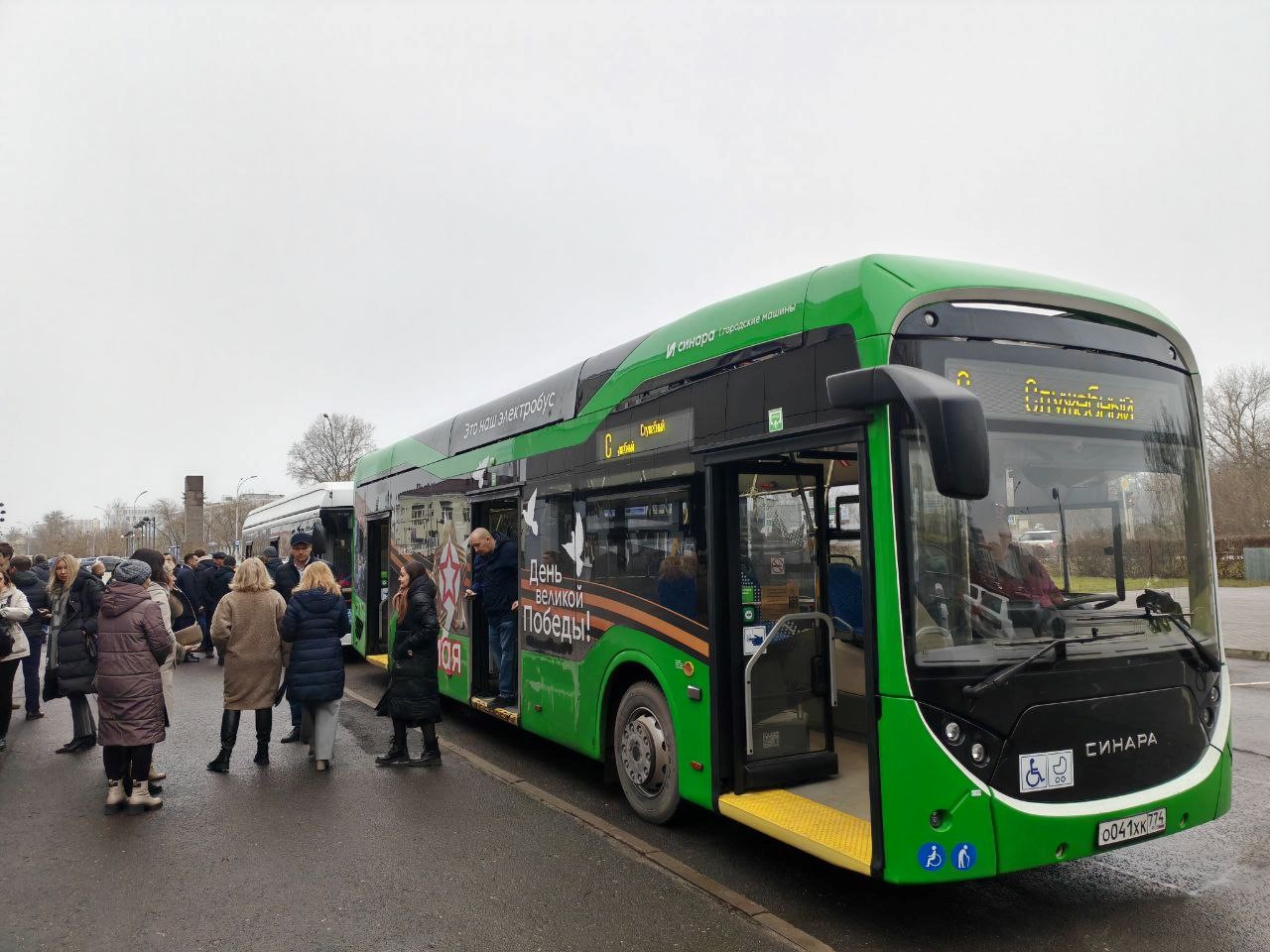 Электробус «Синара-6253» начинает тестовую эксплуатацию на предприятии ГК «Росатом»
