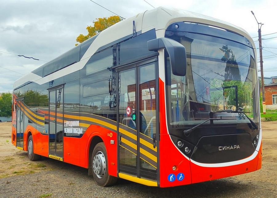 Троллейбус «Синара-6254» отправлен на тестовую обкатку в Саранск