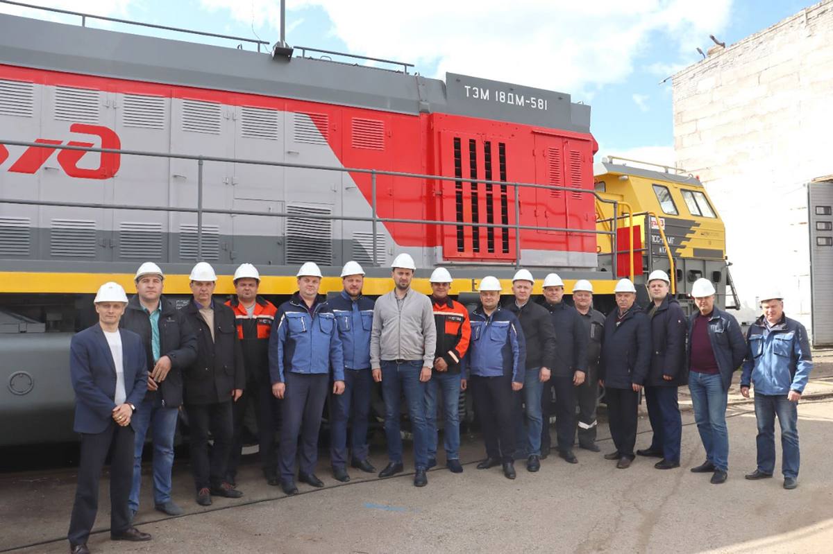 СТМ проведут средние ремонты установочной партии из 47 тепловозов ТЭМ18ДМ в Верещагино