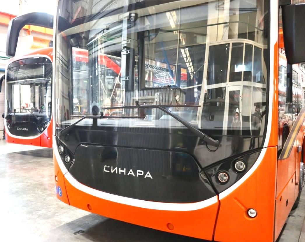 Троллейбус «Синара-6254» отправился на тестовую эксплуатацию в Новосибирск 