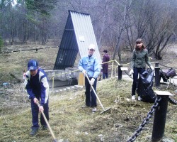 «Рыцари чистой воды» благоустраивают родники