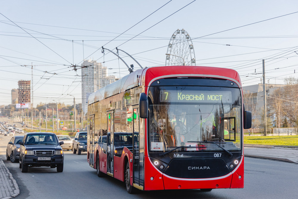 «Челябинский троллейбус» запустил продлённый маршрут №7