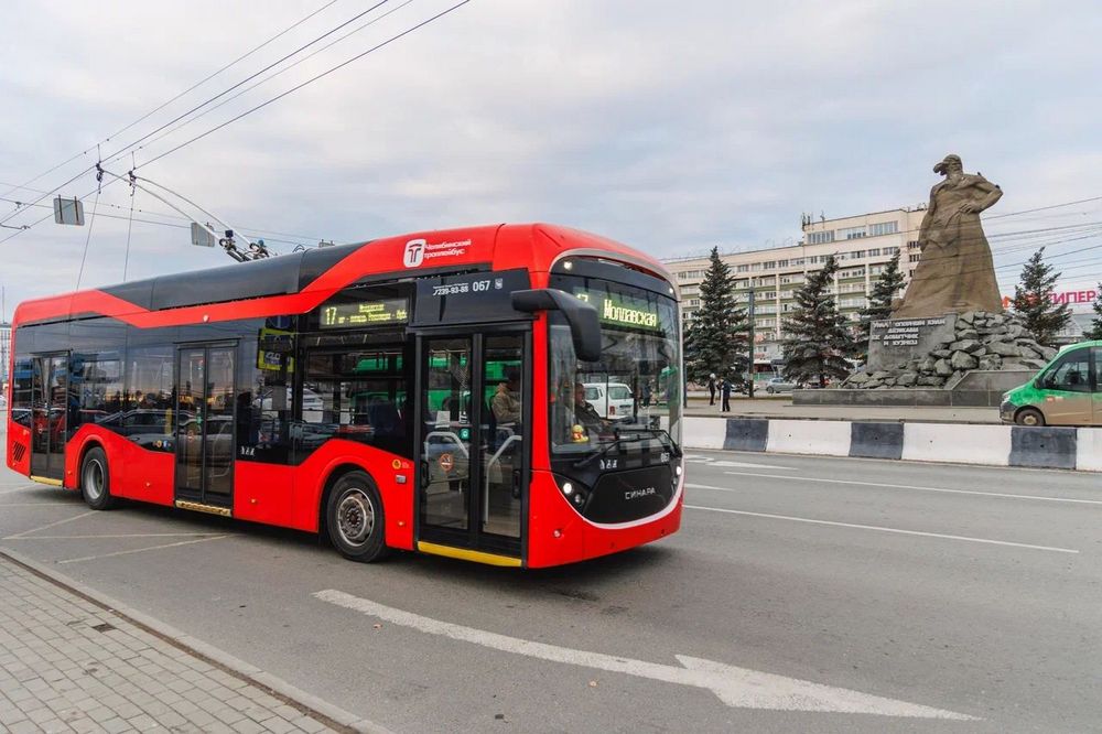 «Челябинский троллейбус» запустил маршрут №17
