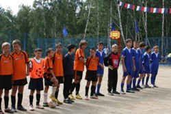 Новую спортивную площадку открыли в селе Монастырка