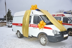 Новый автомобиль скорой помощи получили медики Полевского
